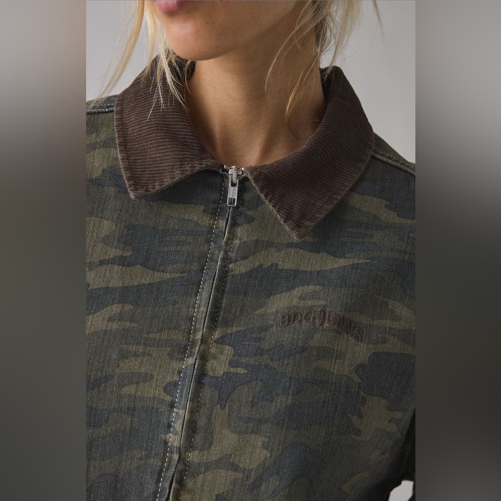 BDG Dex printed canvas workwear jacket - Picture 2 of 11